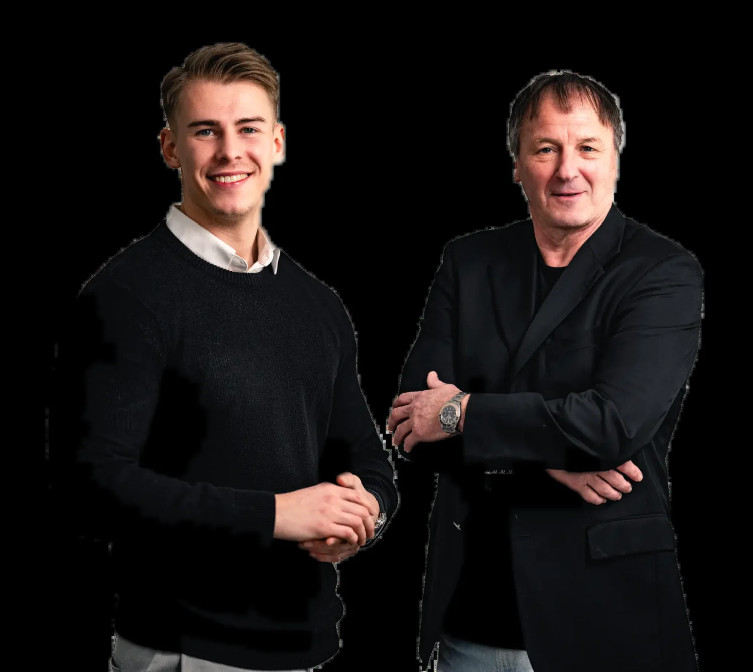 Bastian Krücke und Hans-Joachim Wrede